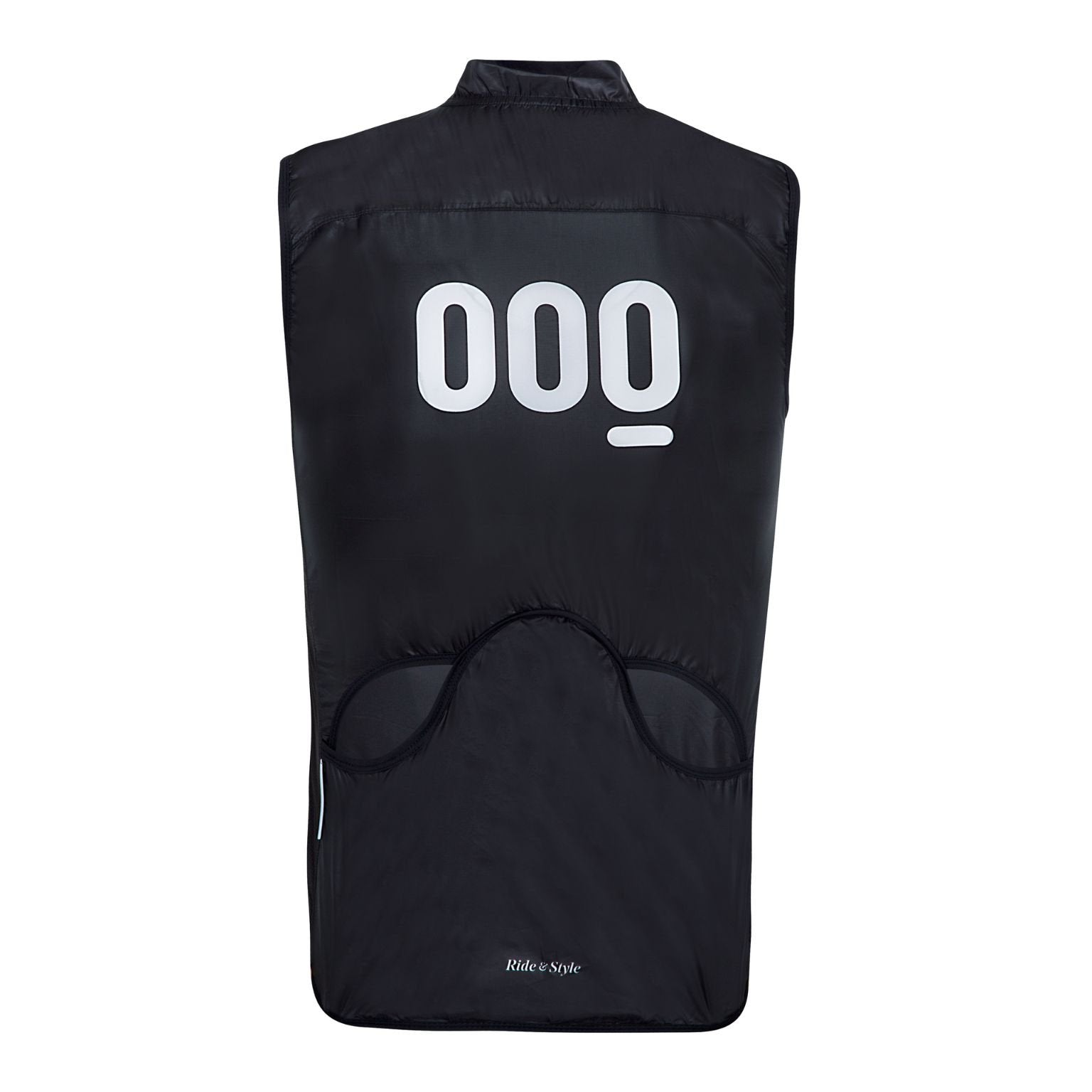 Chaleco Team Factory Superlight plegado, tamaño compacto para bolsillo de maillot