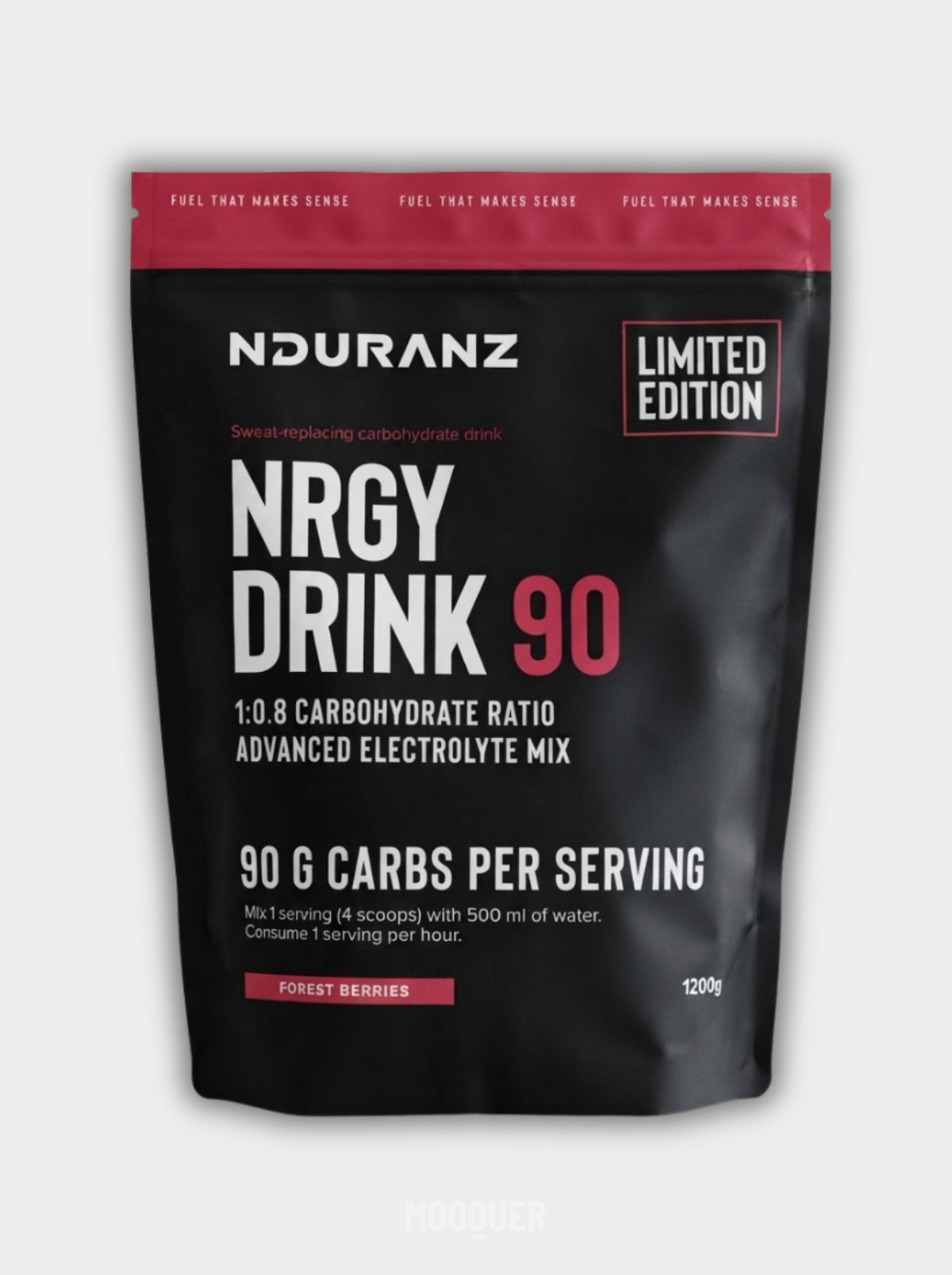 Boisson énergétique Nduranz Nrgy Drink 90 fruits des bois 1200 g