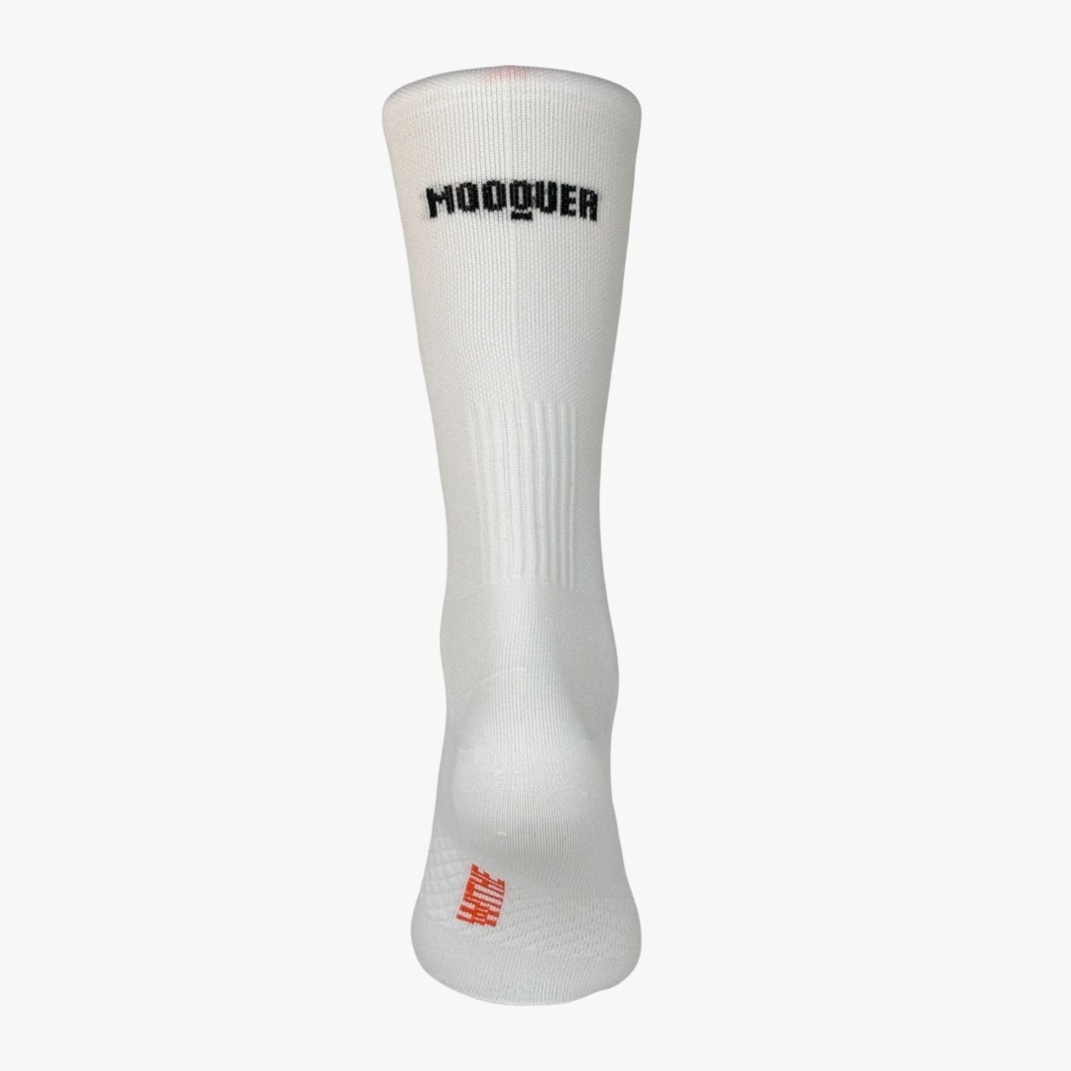 Vista lateral calcetines ciclismo crema Air Flow