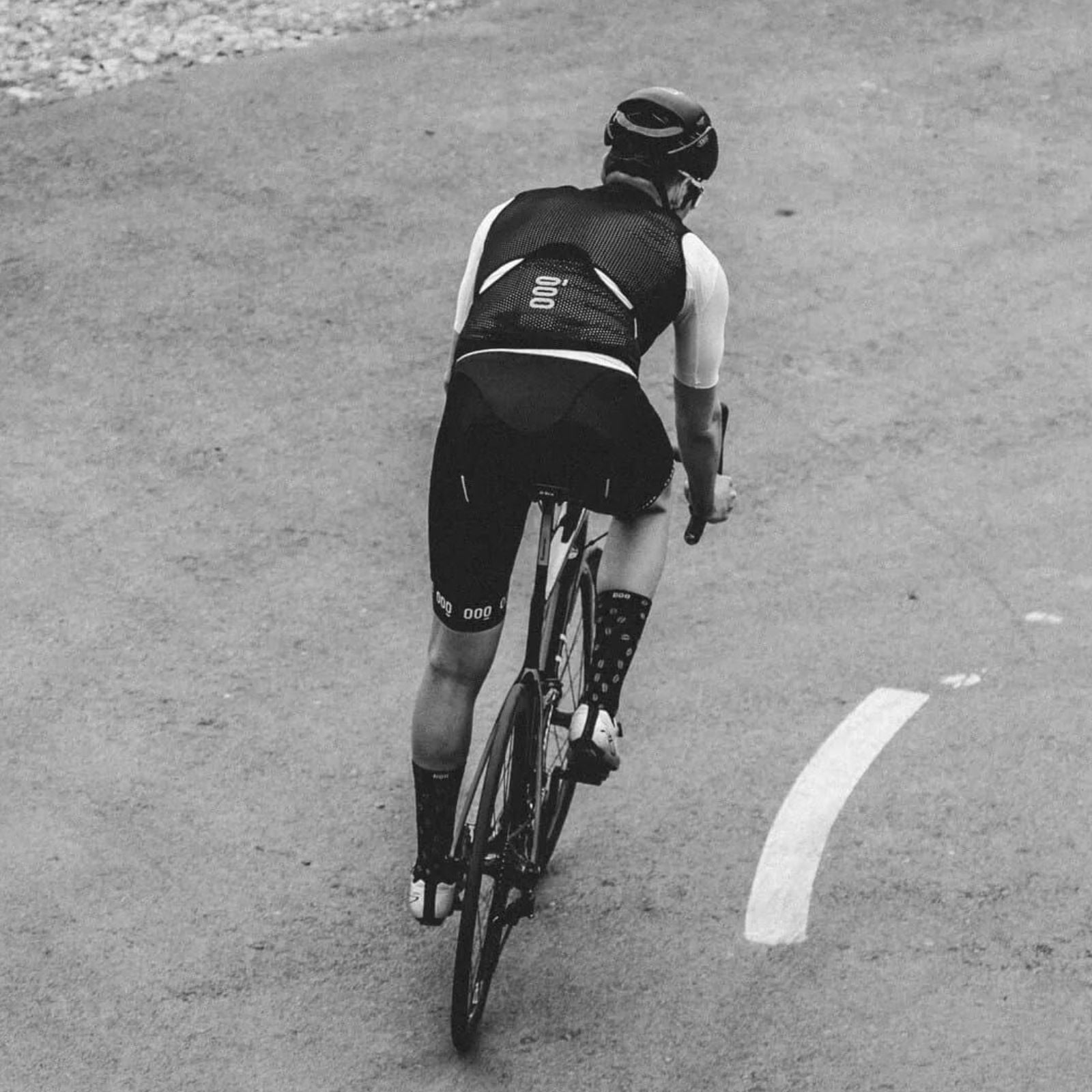 calcetines negros de cafe ciclismo Mooquer