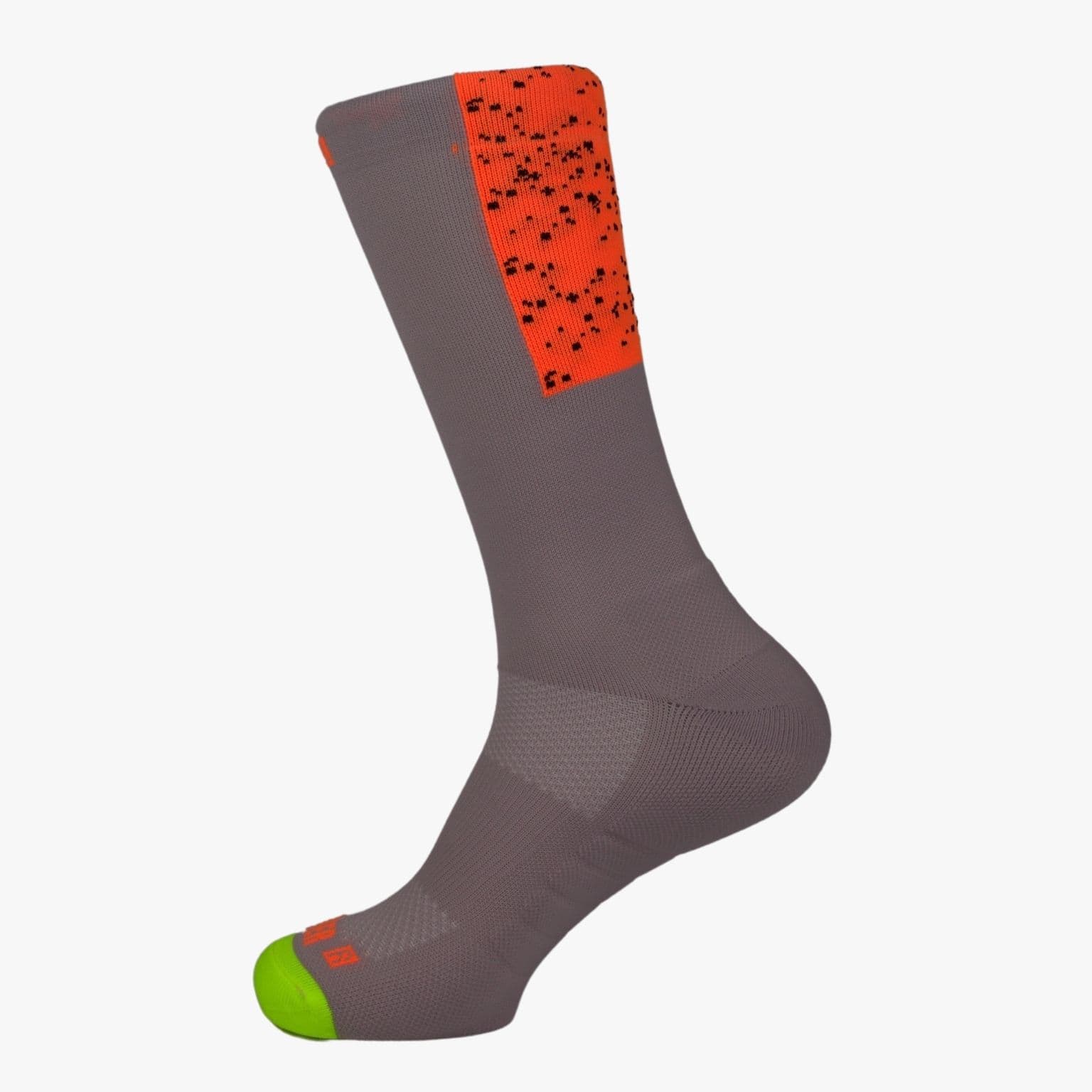 Detalle del tejido transpirable y ligero en los calcetines técnicos Nebular Run para verano
