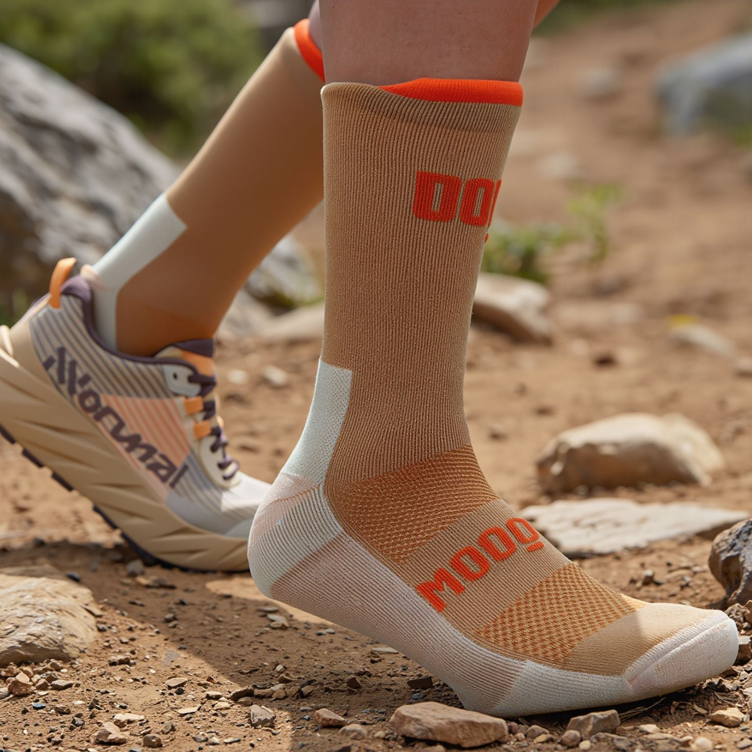 calcetines trail Mooquer refuerzo aquiles Earth Trail Max
