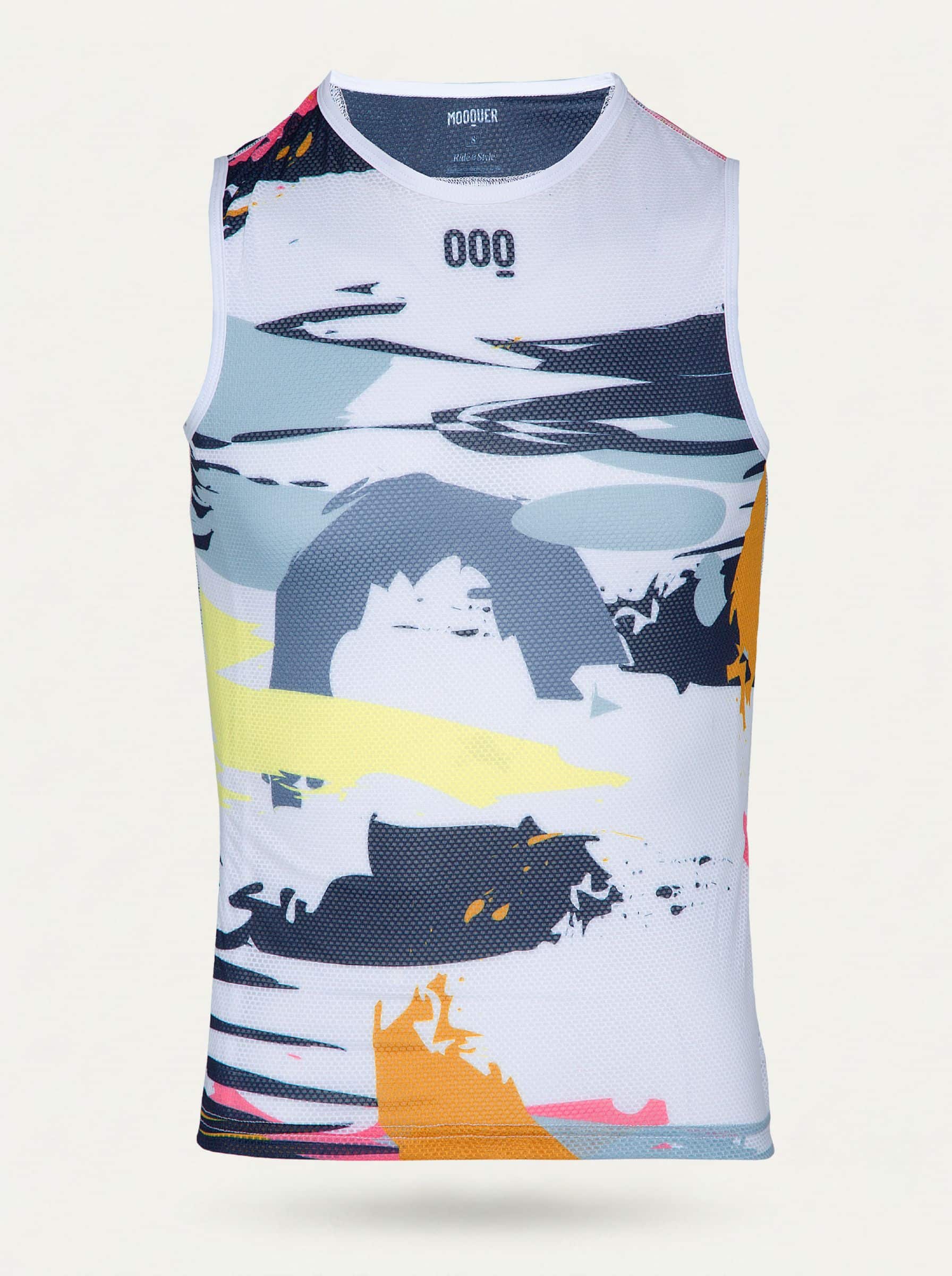 Camiseta interior de rejilla sin mangas Camo