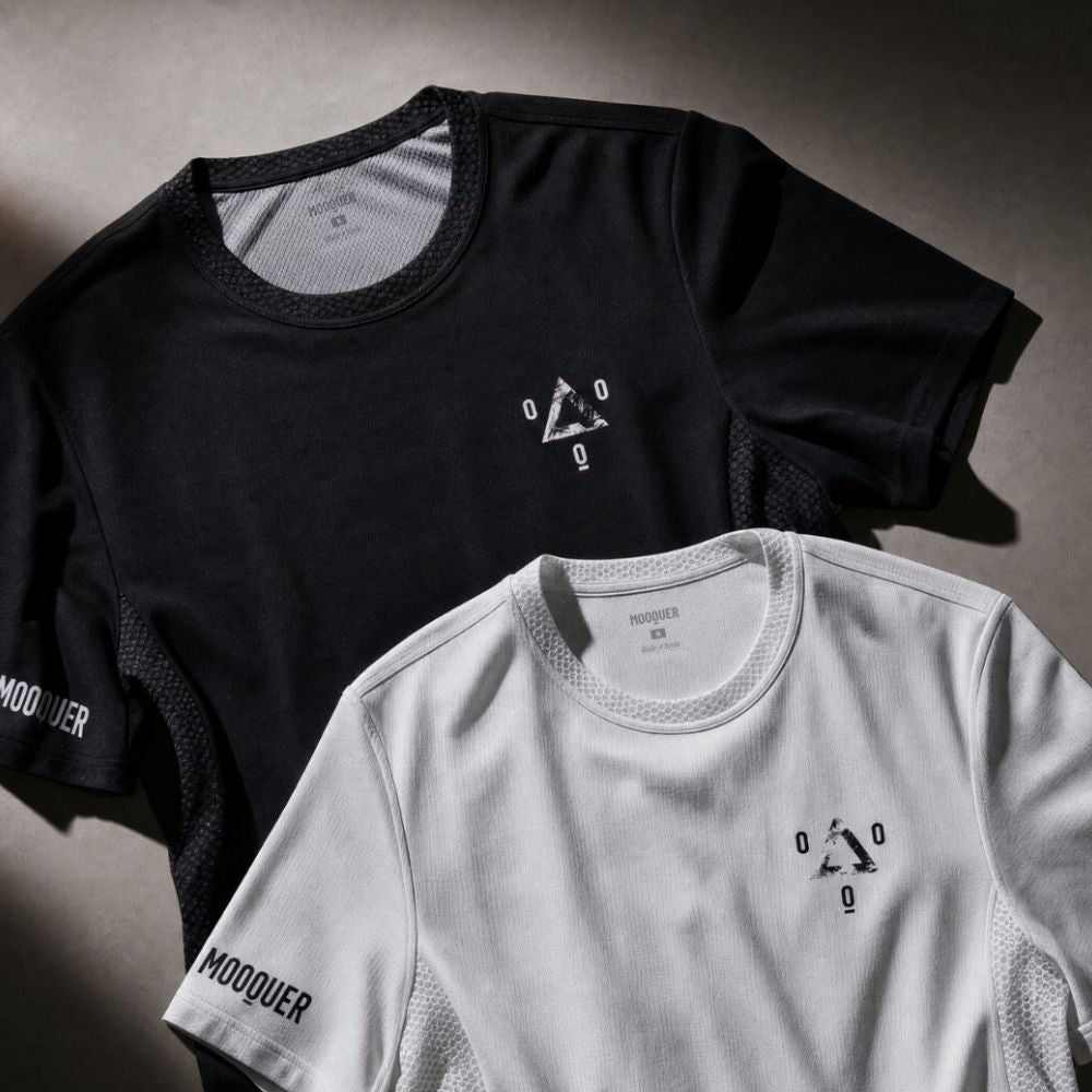 camiseta negra elegante de calidad para correr