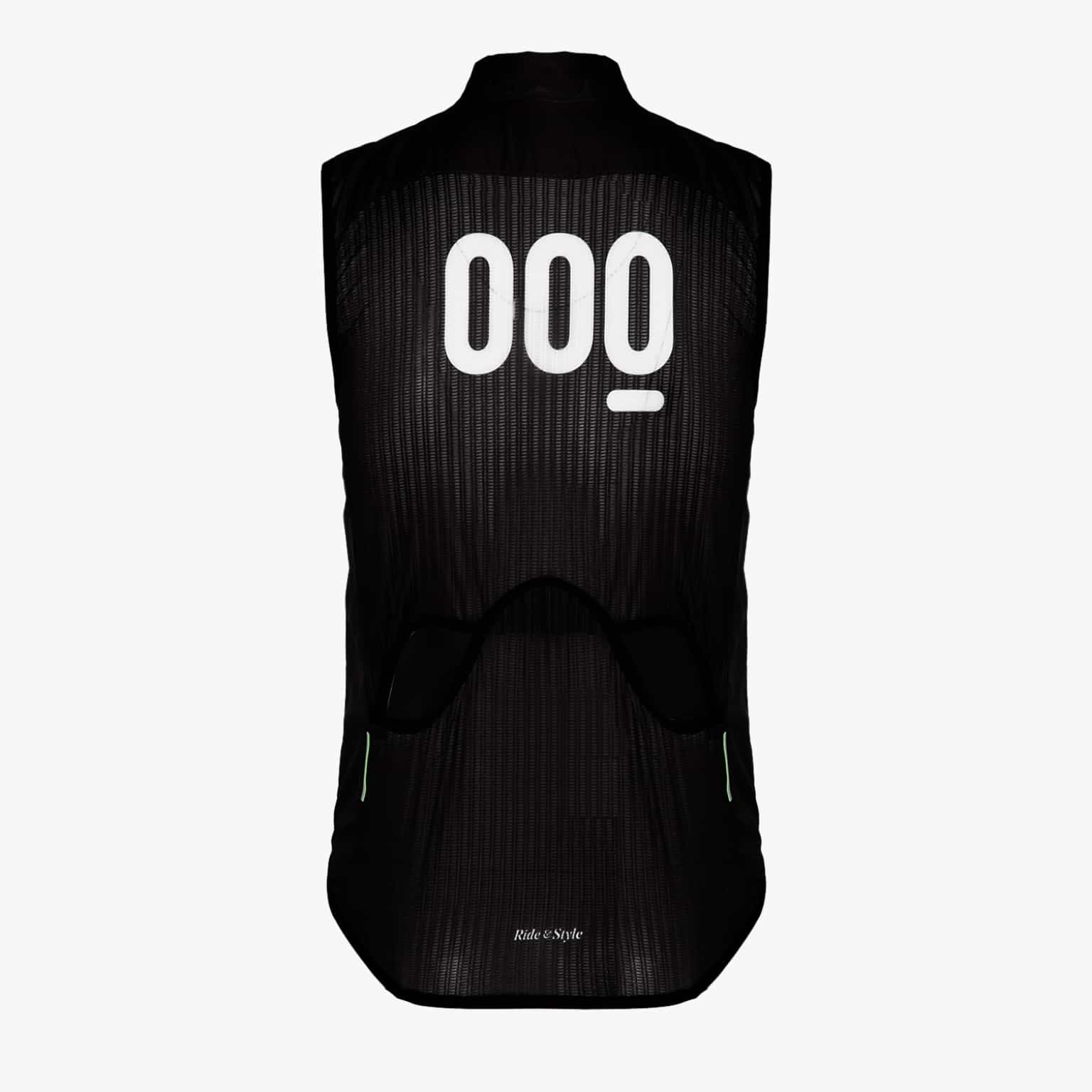 Chaleco ciclismo 58 g repelente al agua y viento Mooquer