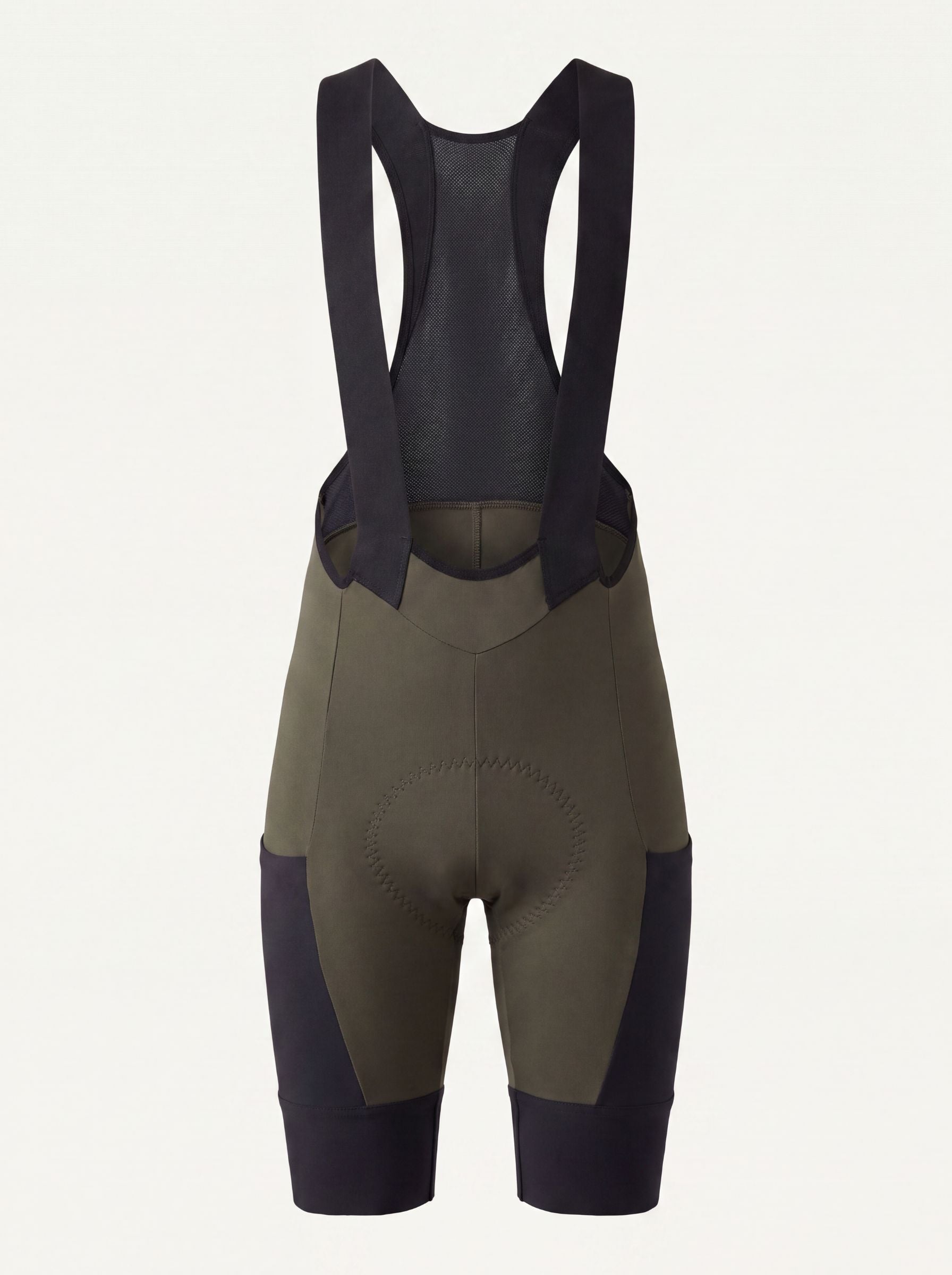 vista delantera culotte verde con bolsillos Mooquer Cargo Signature