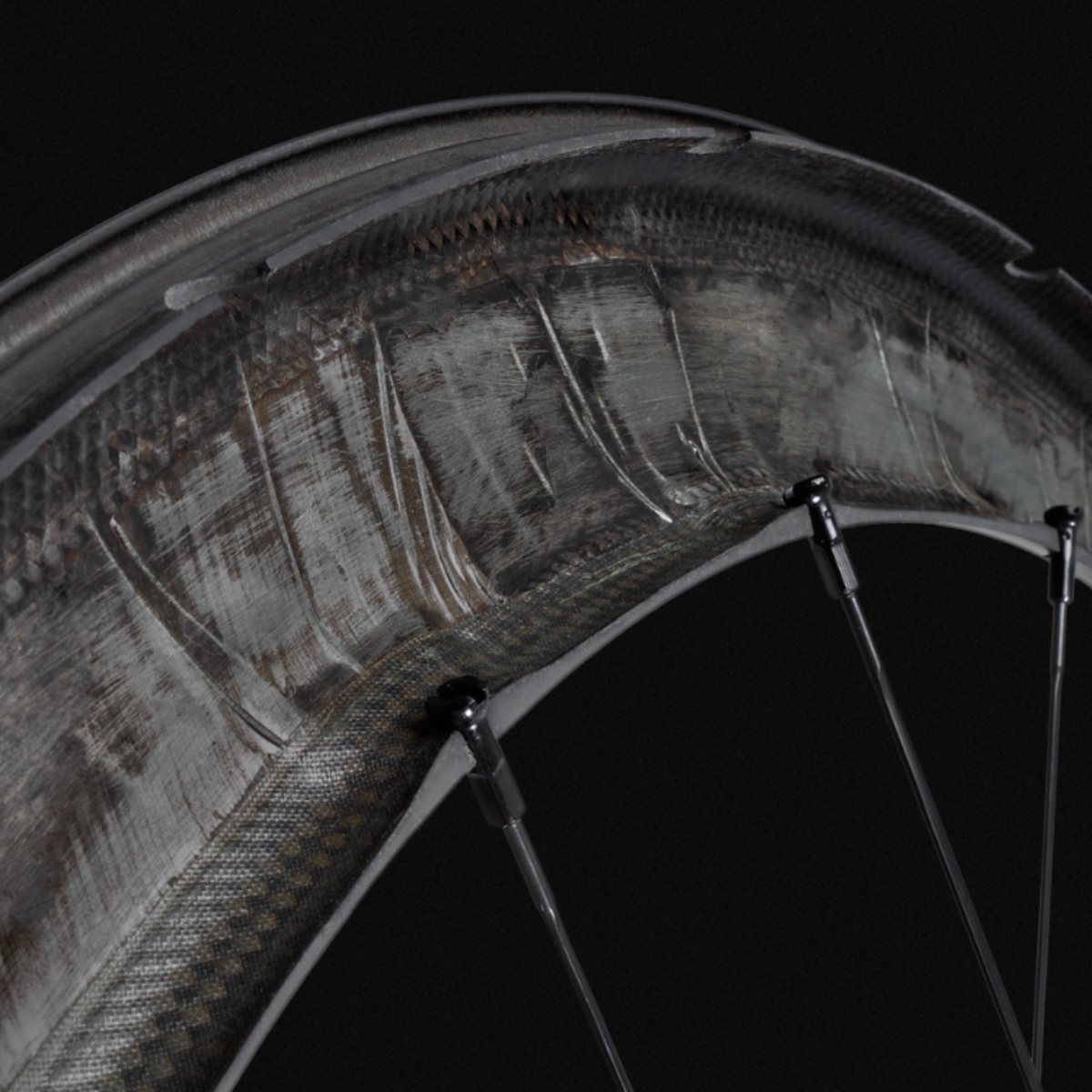 detalle interno ruedas Scope de carbono ciclismo de carretera Mooquer punto de venta oficial
