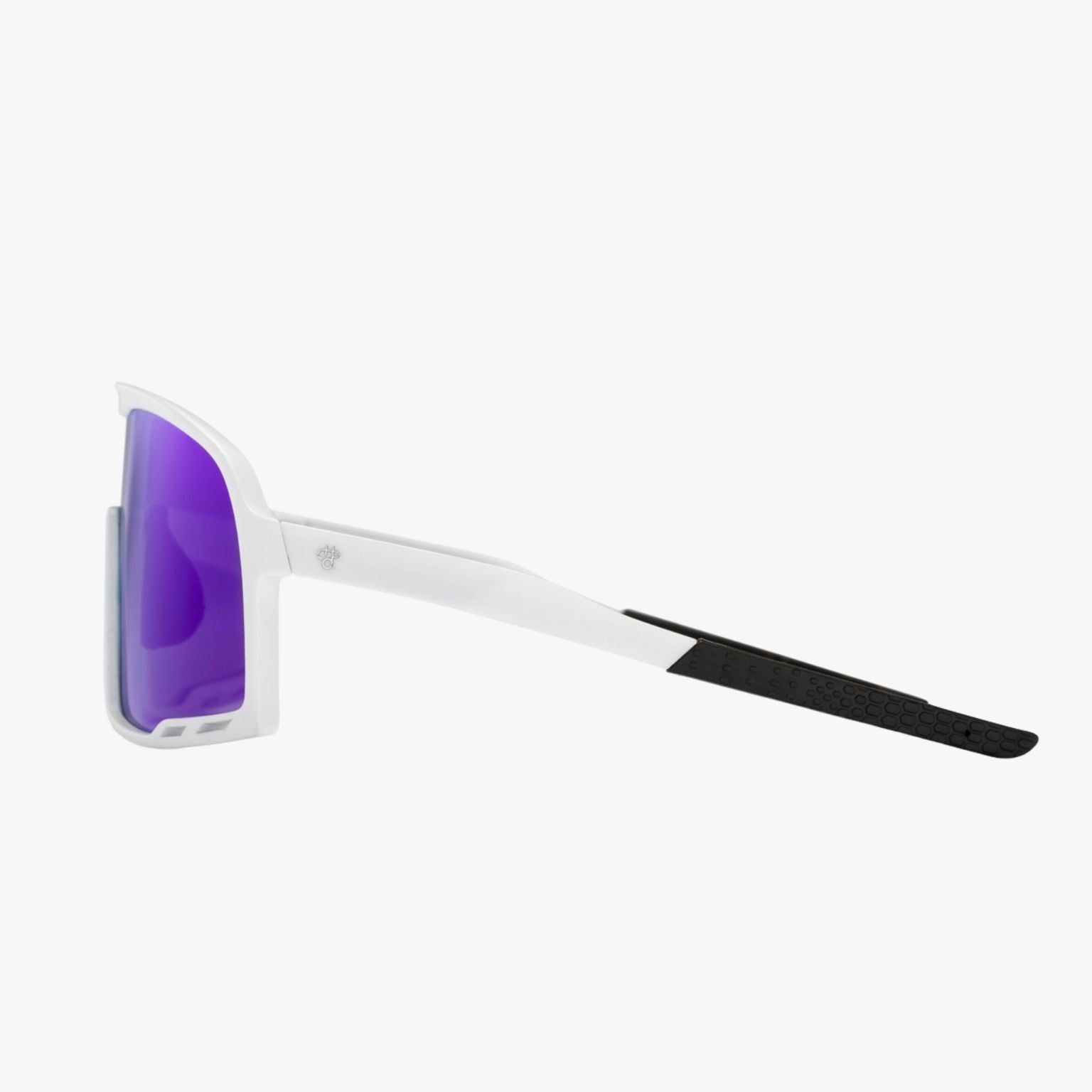 Gafas CHPO Henrik blancas polarizadas vista lateral