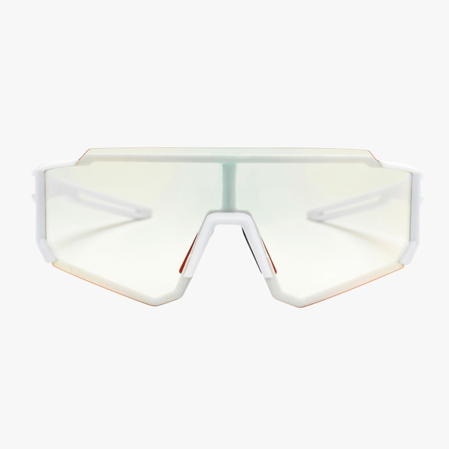 Gafas deportivas CHPO Siri blancas fotocromáticas vista frontal