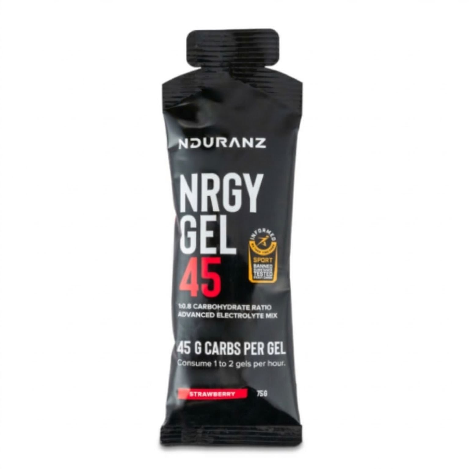 gel energia deporte 45g carbohidratos electrolitos