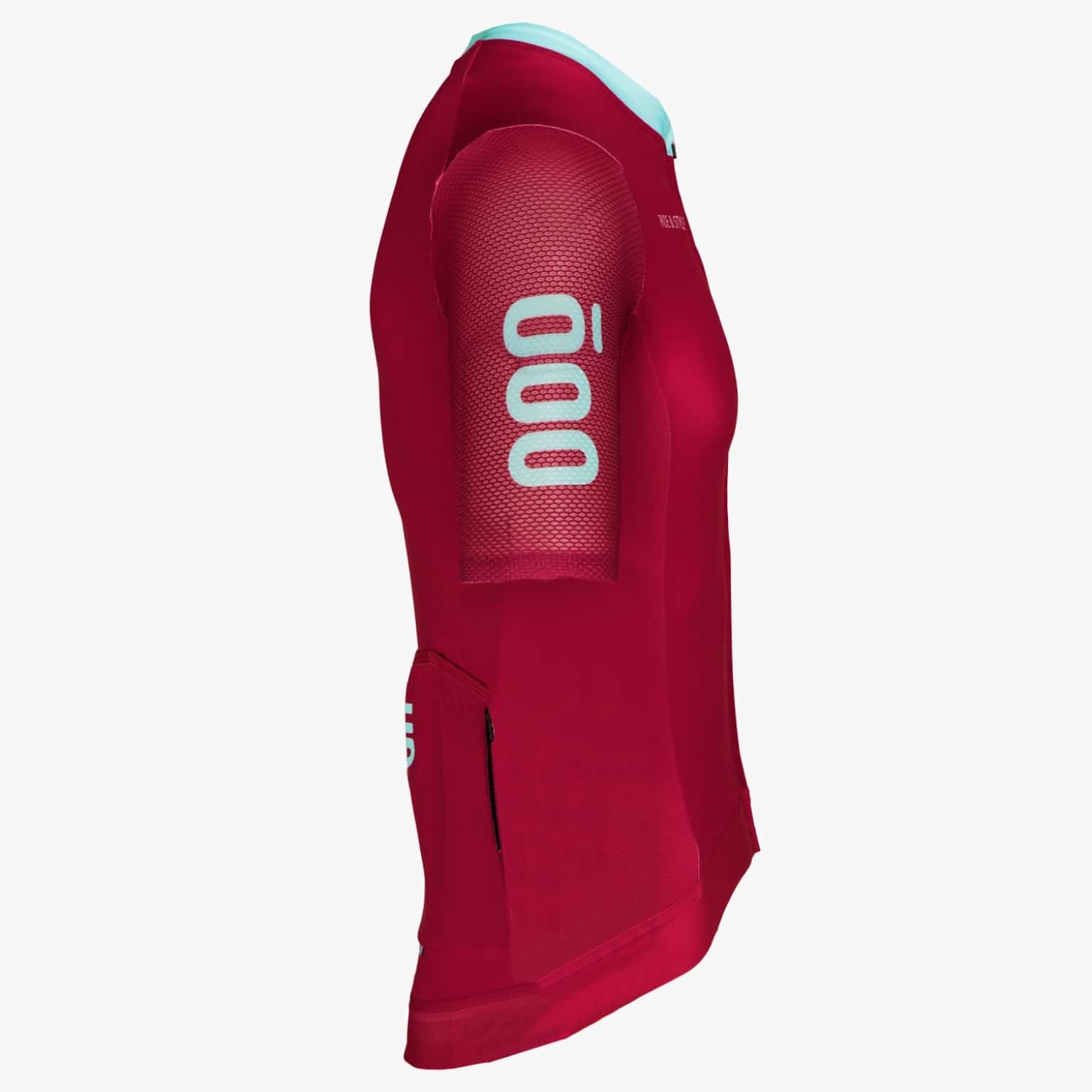 Detalle diseño minimalista en maillot Wine Supreme