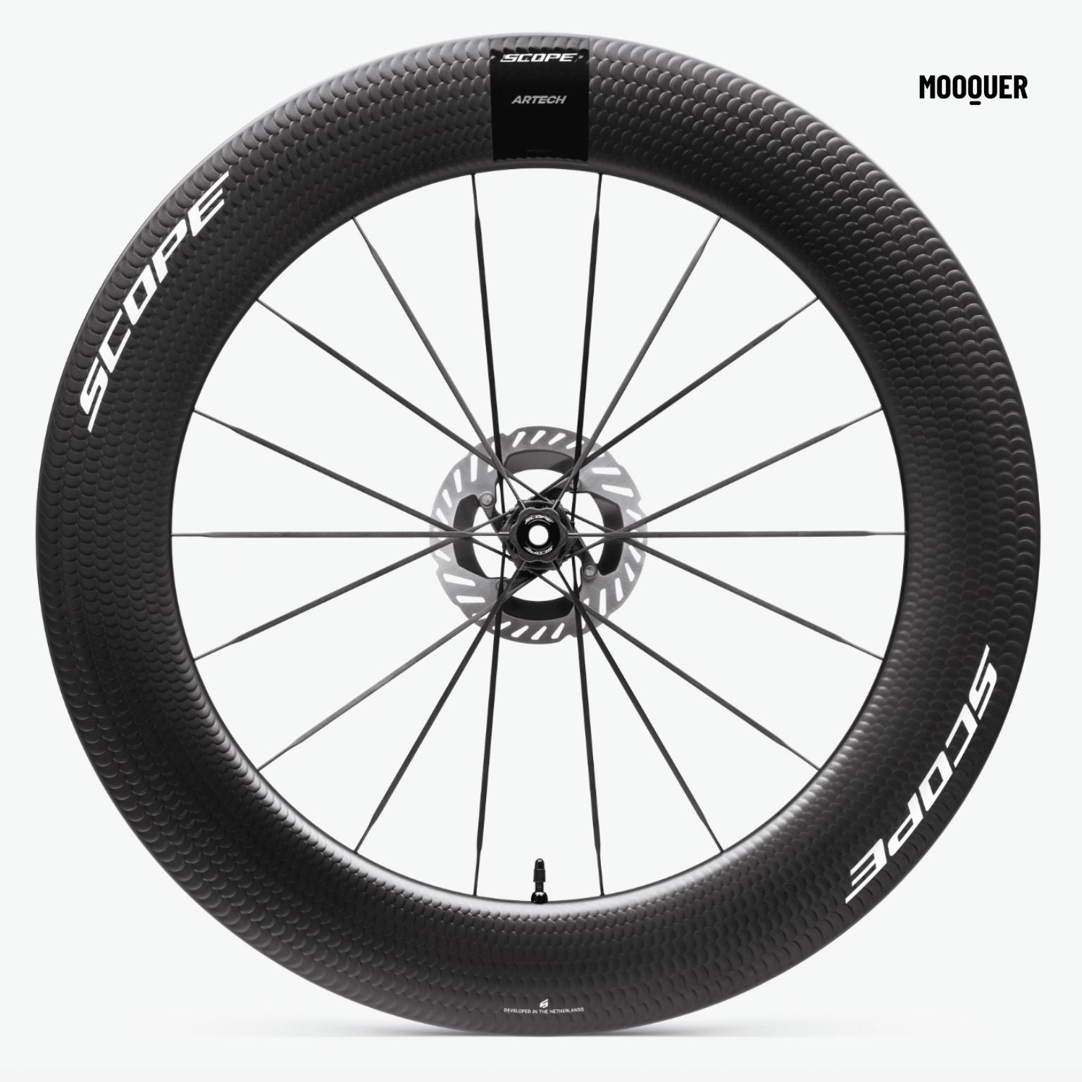 ruedas de perfil de fibra de carbono para triatlon scope artech