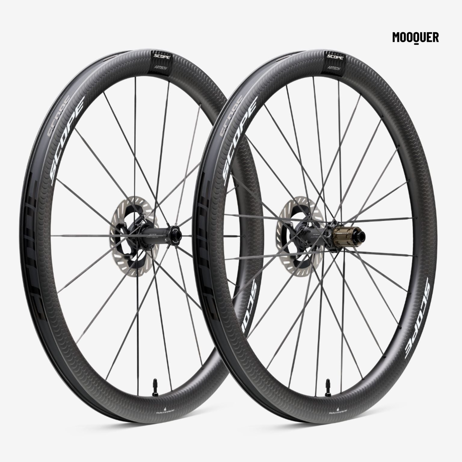 ruedas carbono gravel scope artech 4g 45mm