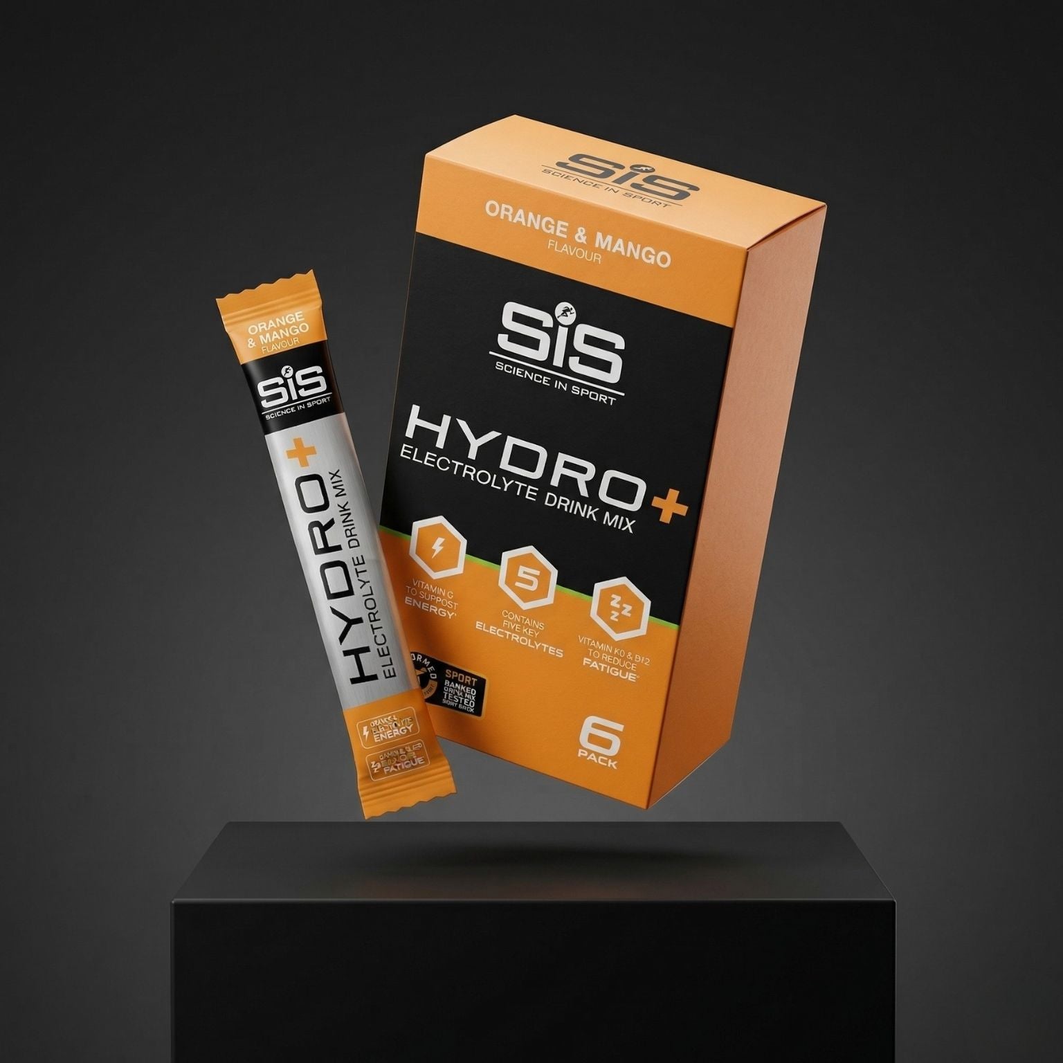 bebida electrolitos sis go hydro naranja mango