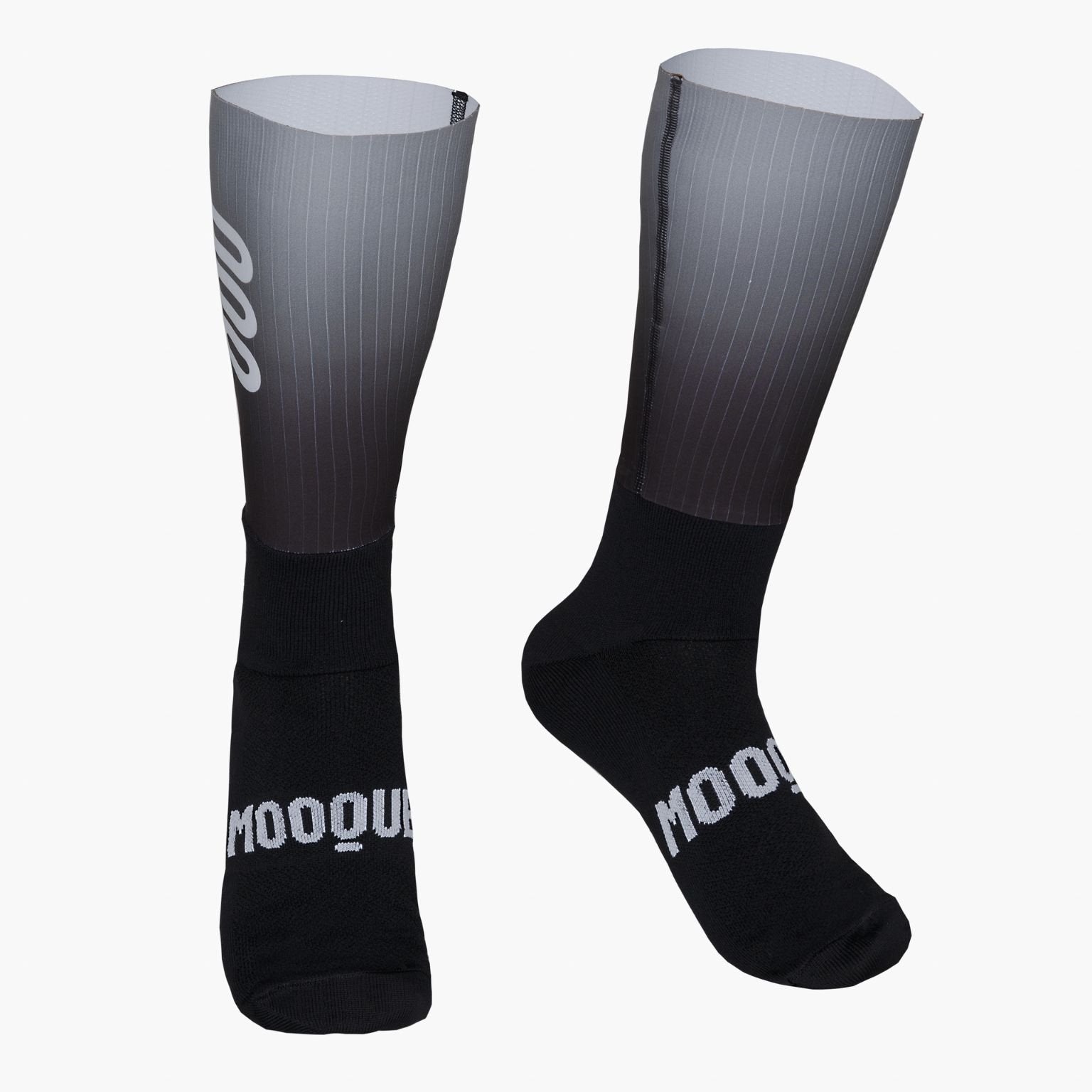 Calcetines aero ciclismo negros Aero Black Corsa Mooquer