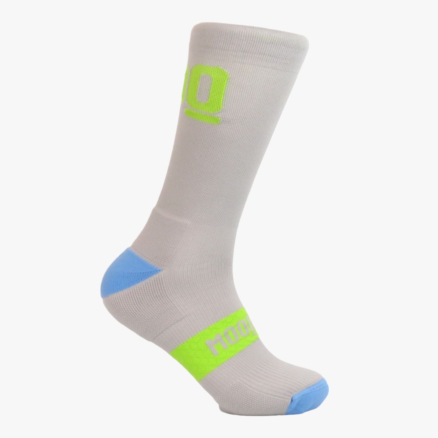 Calcetines grises de ciclismo