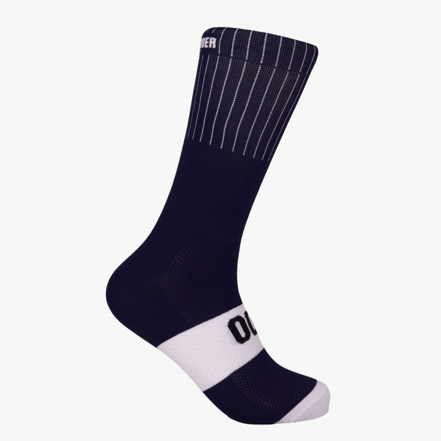 Calcetines de ciclismo Diplomatic Corsa de Mooquer en azul marino, vista general