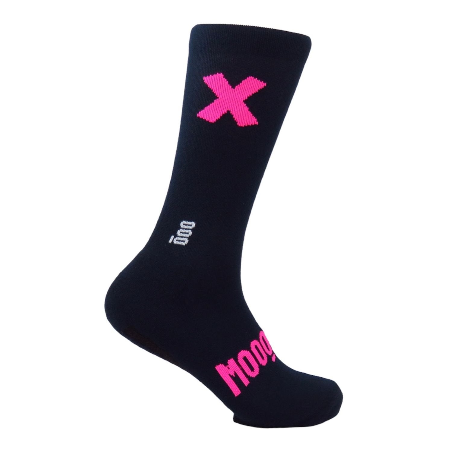 Calcetines de ciclismo de invierno X Pink Thermique+ Copper de Mooquer, vista general