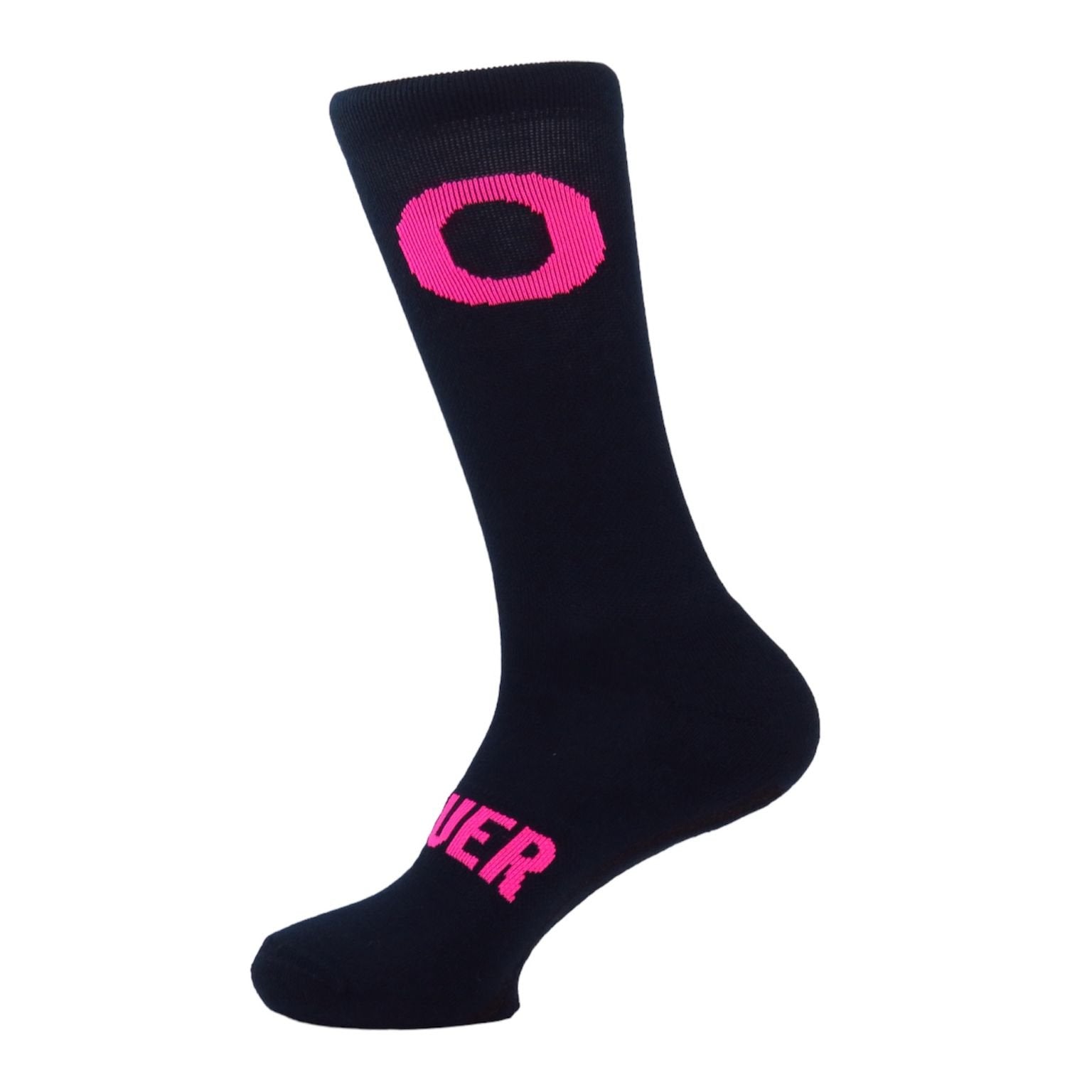 Detalle del tejido térmico en los calcetines X Pink Thermique+ Copper para salidas de invierno