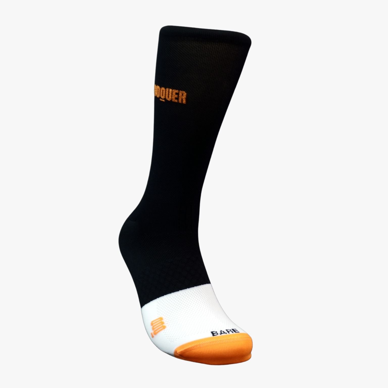 detalle calcetines barefoot Mooquer negros minimalistas