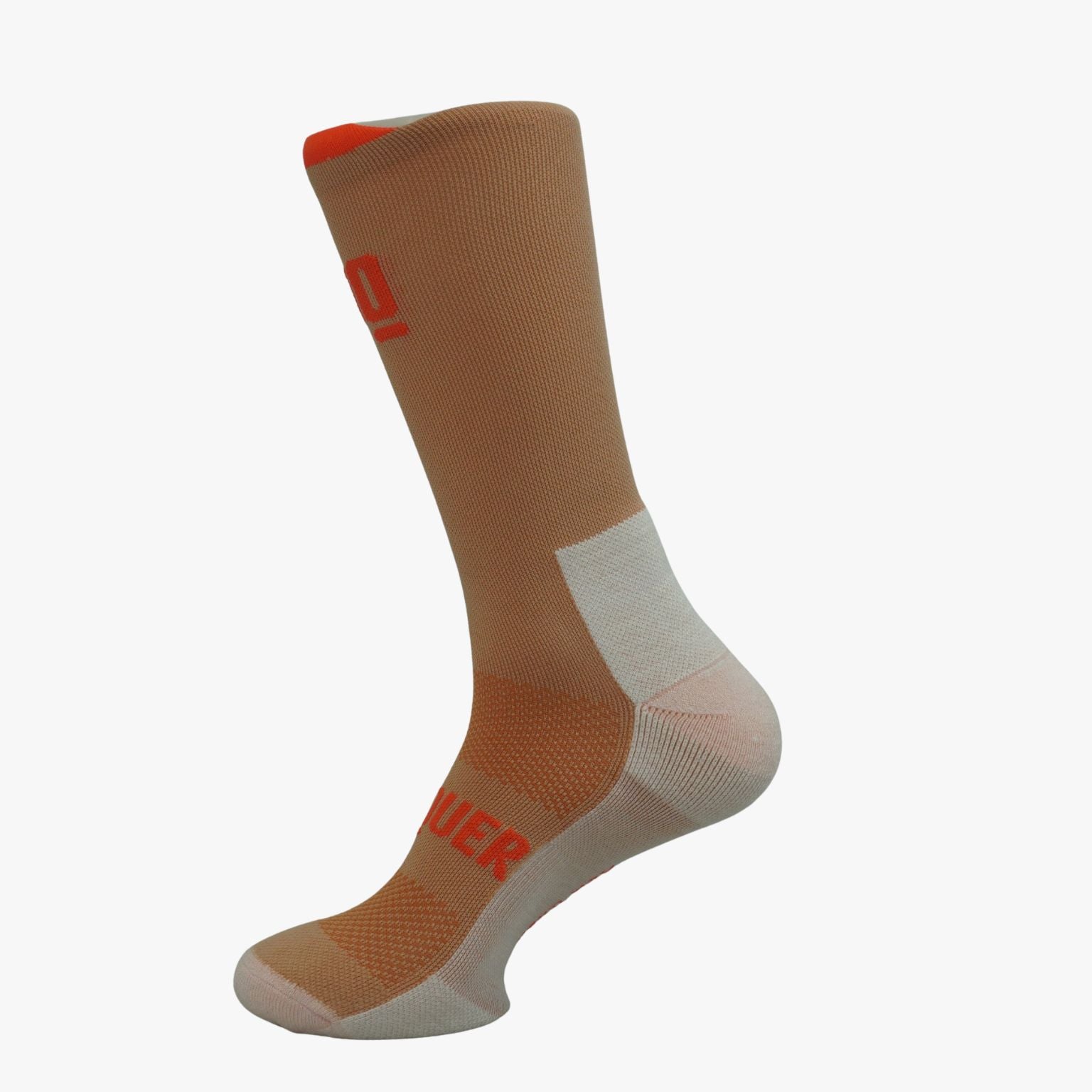 calcetines trail running marrón Mooquer Earth Trail Max
