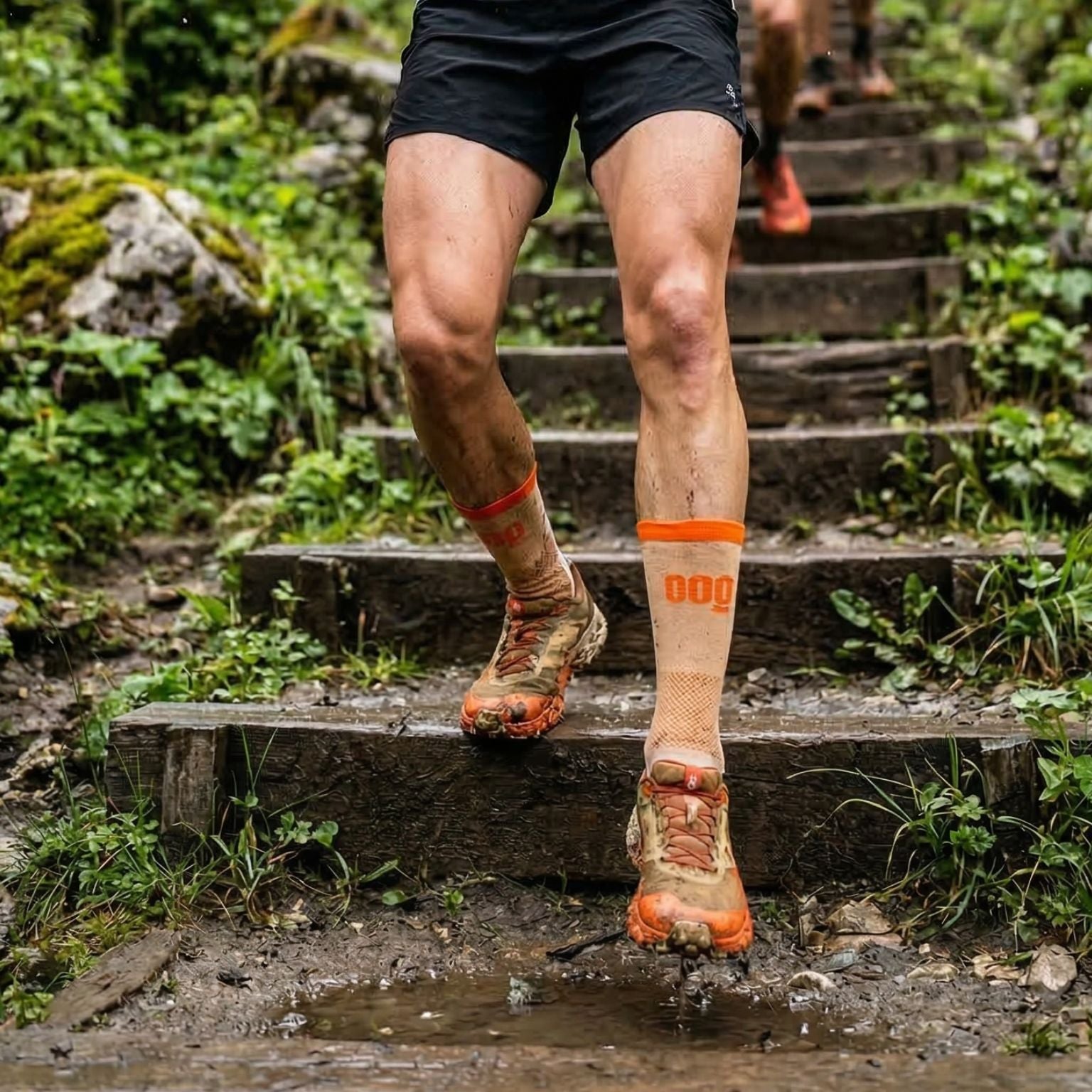 calcetines Mooquer Earth Trail Max trail running ultradistancia