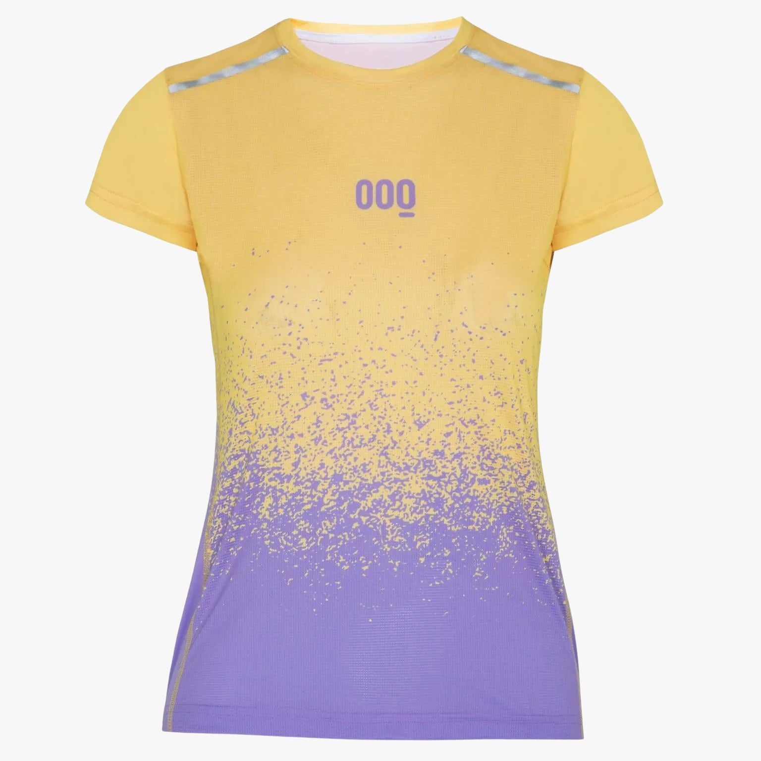 Camiseta de running mujer Yellow Fade Ultra
