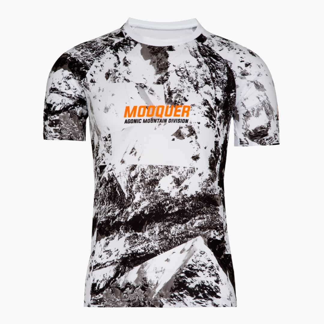 Camiseta trail running Agonic Mountain técnica Mooquer