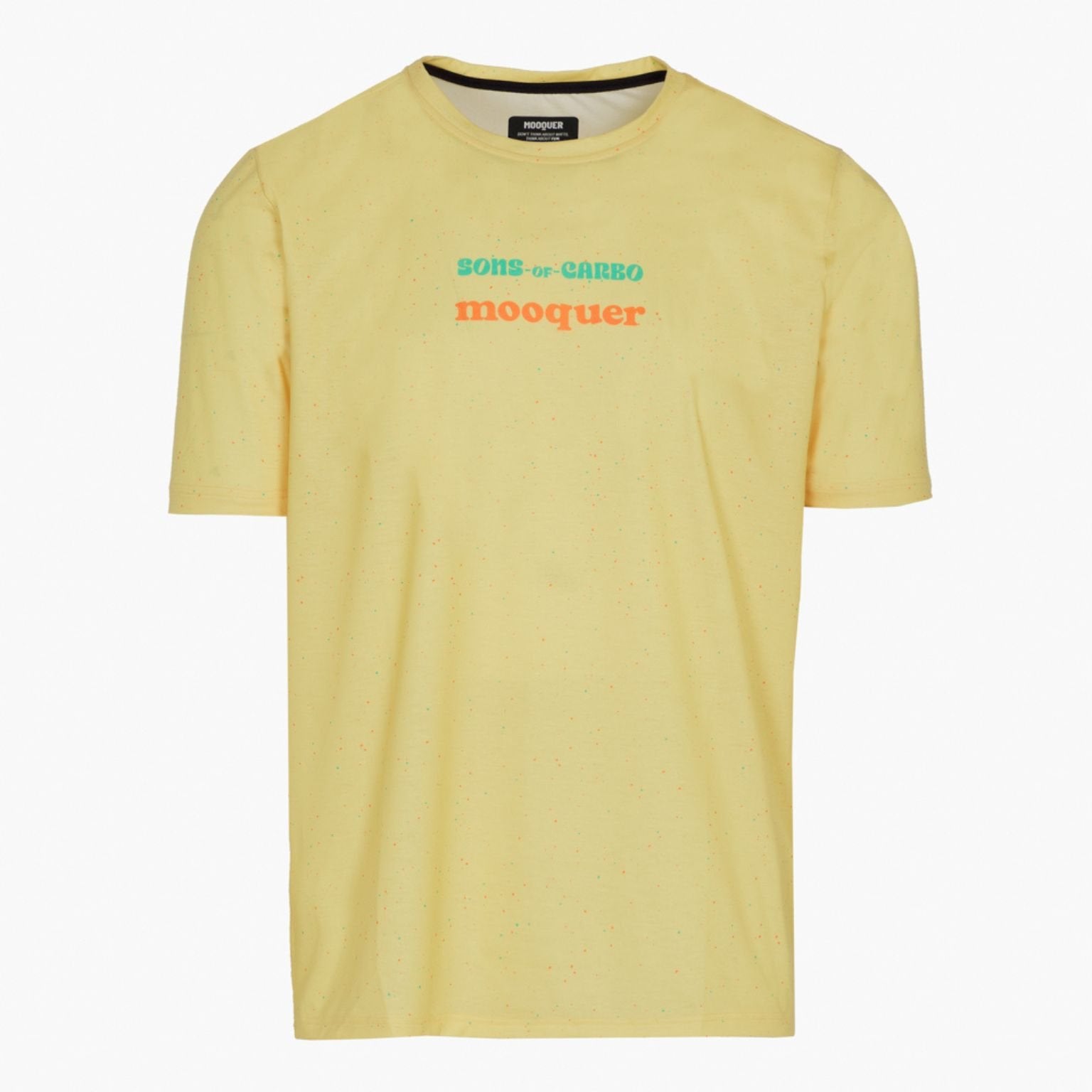 Camiseta trail running Sons Of Carbo amarilla Mooquer