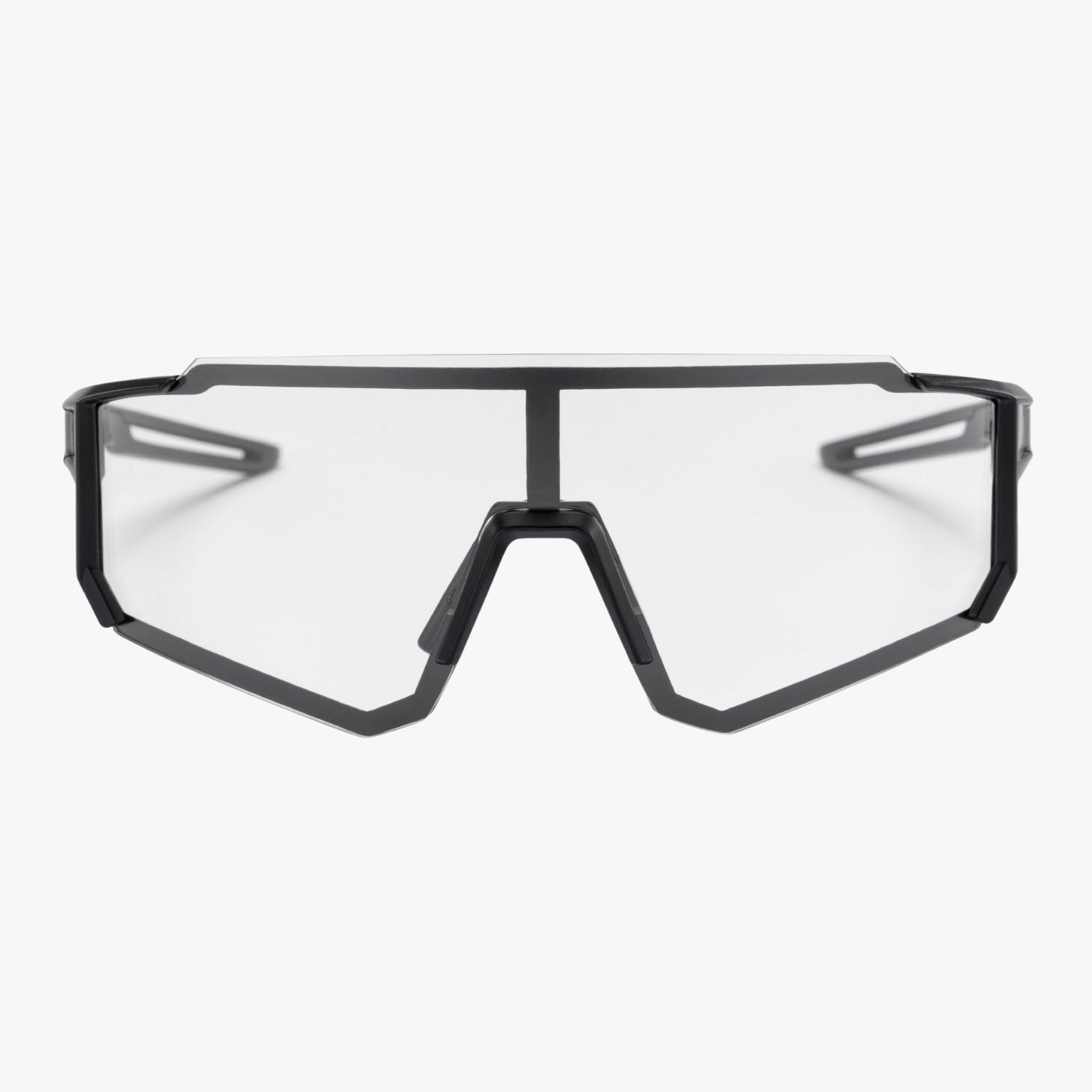 Gafas deportivas CHPO Siri Black Clear con montura matte black y lente transparente UV400 Cat 0