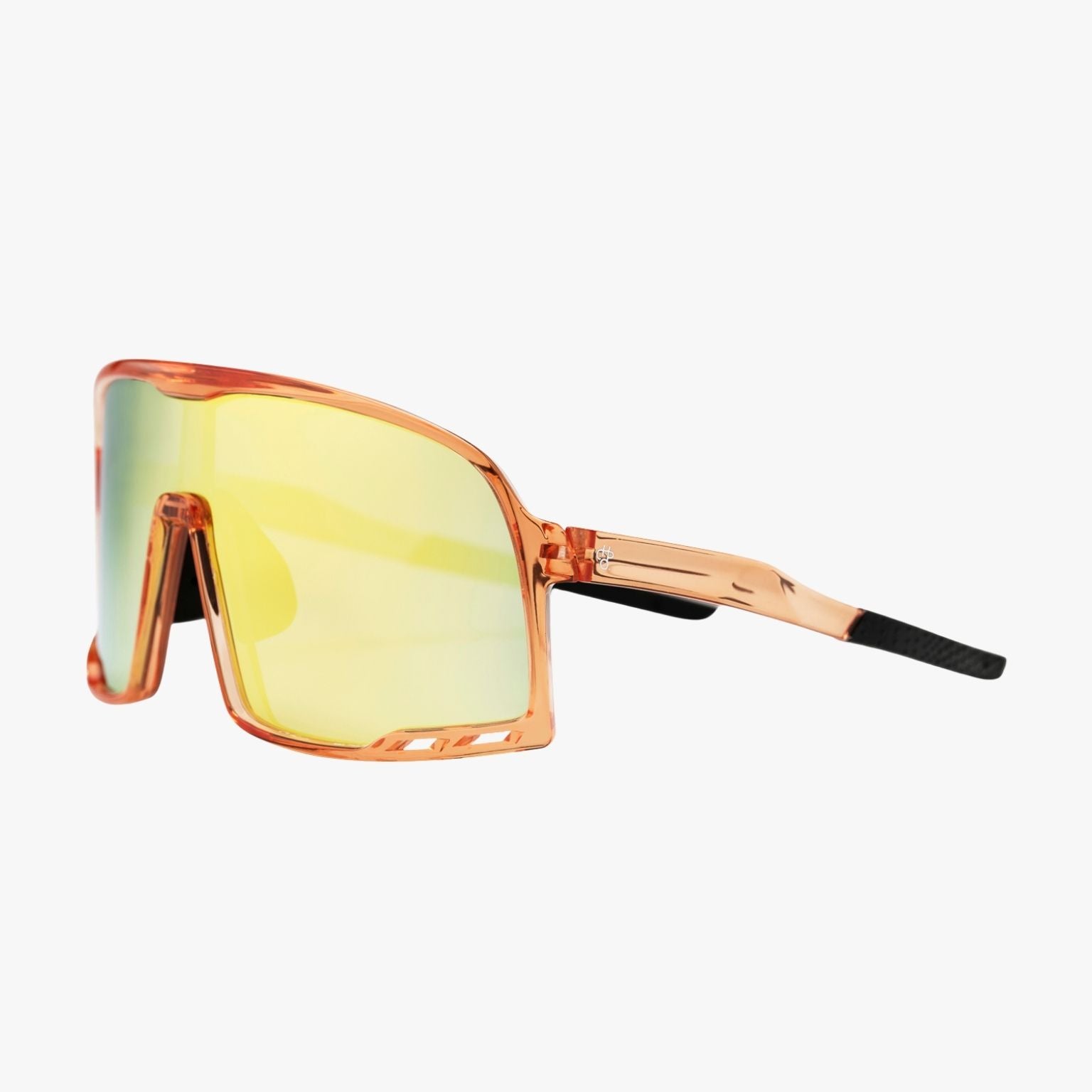 Gafas CHPO Henrik apricot vista superior detalle del puente