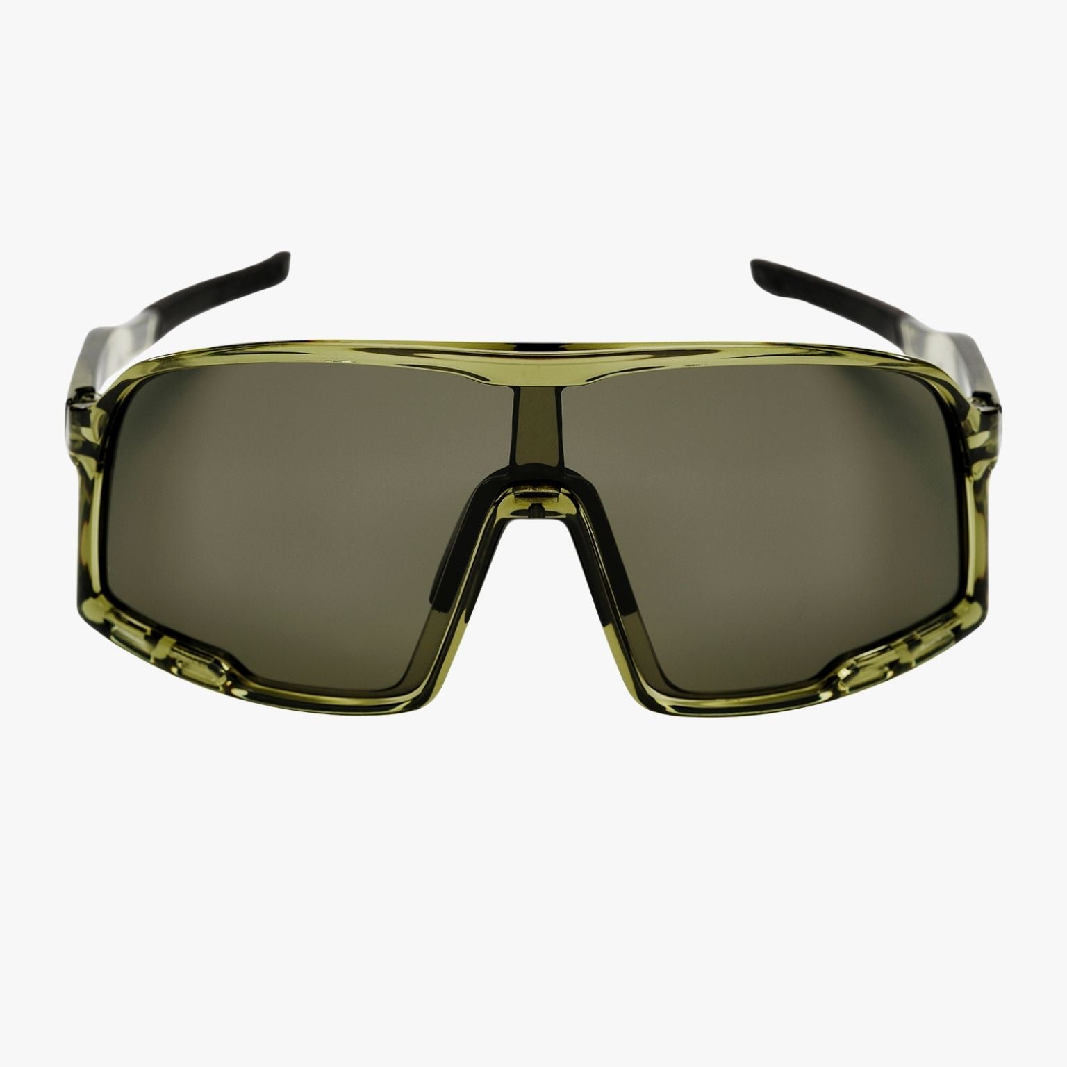 Detalle lente oscura gafas CHPO Henrik forest verde