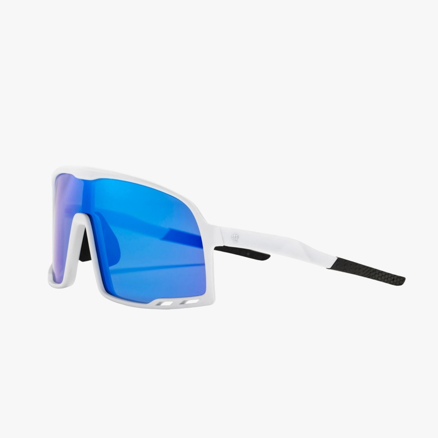 Gafas deportivas CHPO Henrik blancas lente polarizada vista frontal
