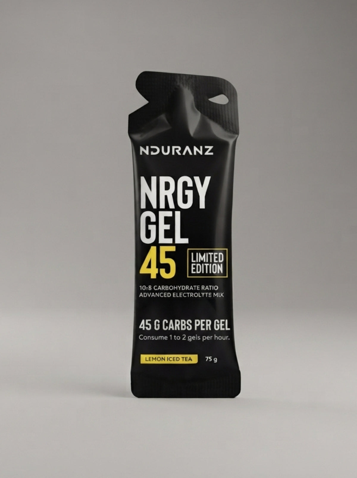 Gel energético Nduranz Nrgy Gel 45 Iced Tea limón