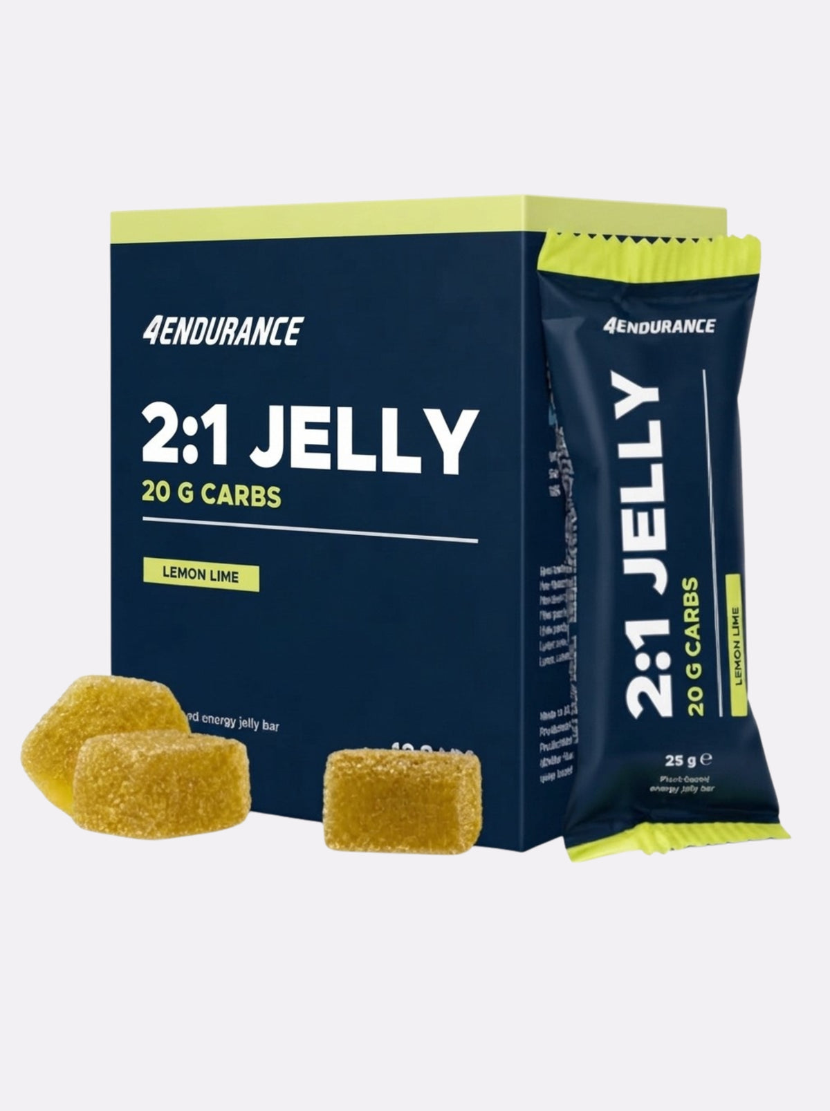 Gominolas energéticas 4Endurance 2:1 Jelly Bar limón y lima