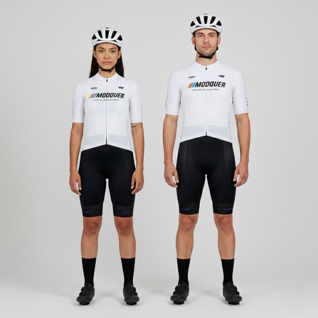 maillot blanco para hombre ropa de mujer blanca para la bici en verano