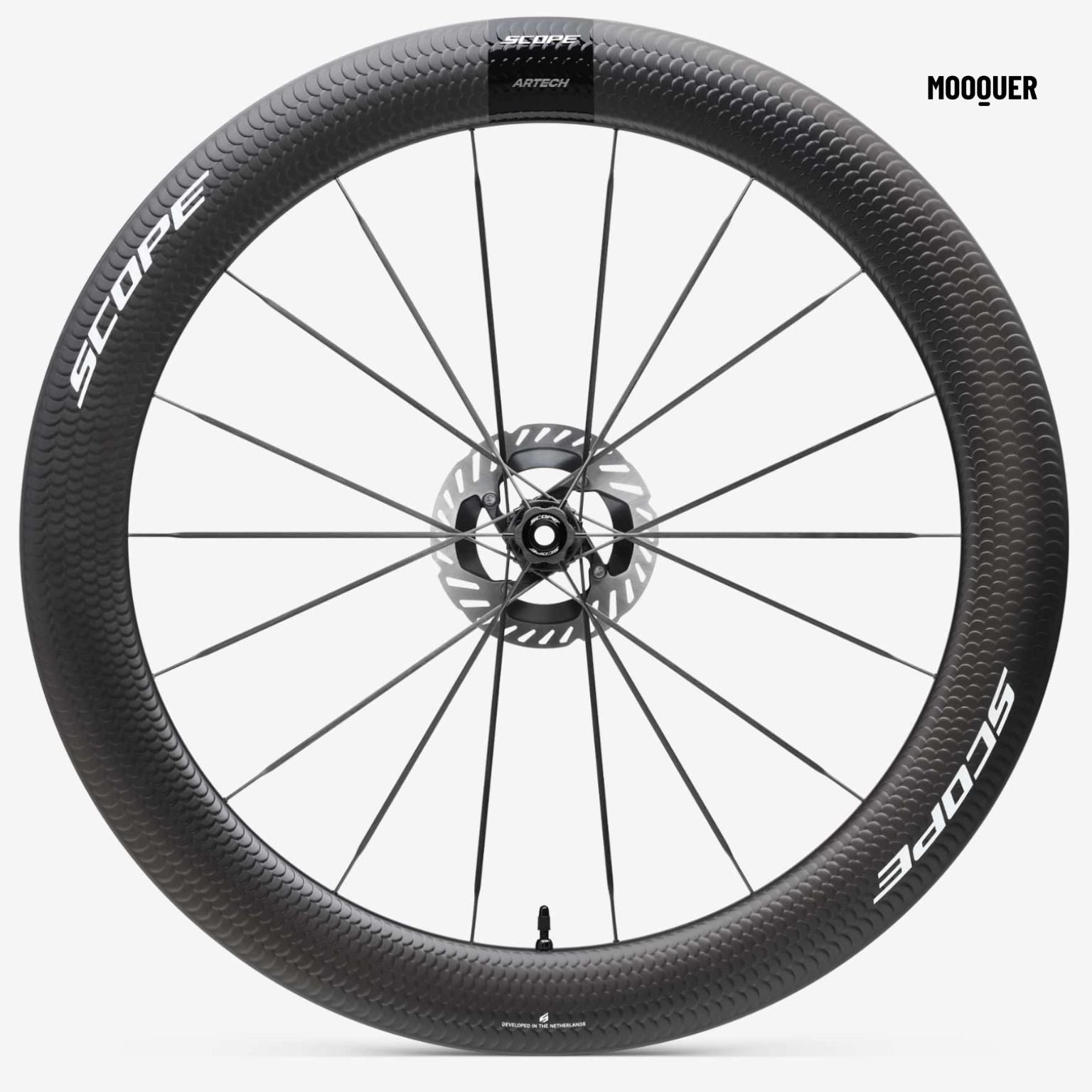 ruedas carbono perfil alto 65mm scope